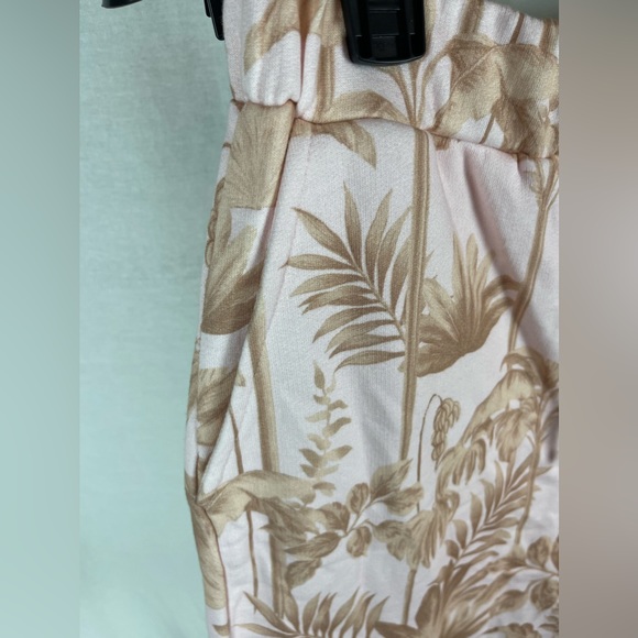 TED BAKER Henrina Botanical Pink/Tropical Printed Jersey Short Size 3 NWT - Picture 11 of 16